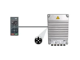 movimot flexible with keypad cbg11a and X4142 engineering interface