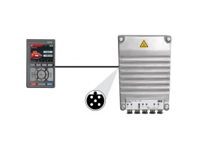 movimot flexible with keypad cbg22a and X4142 engineering interface