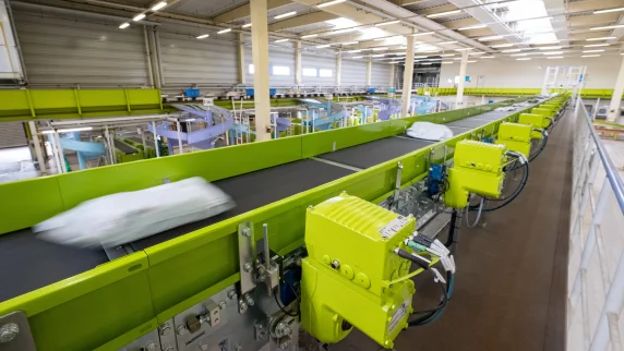 Hermes Fulfilment: sustainable, resource-friendly optimization of conveyor lines
