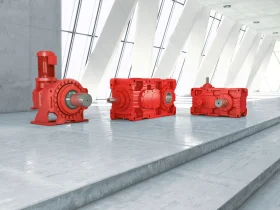 Industrial gear units