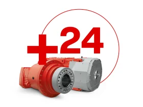 X.e和P系列工业减速器配有+24可视系统